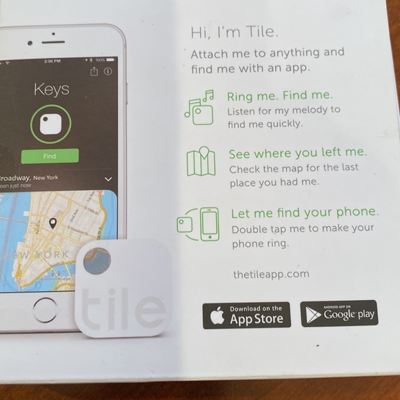 TILE Other Tile Find Your Phone Keys Or Anything New In Original